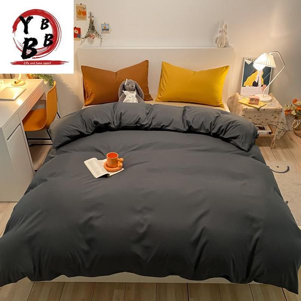 bedding sets solid gray quilt cover pillowcase bed flat sheets fashion duvet twin full single king bedclothes
bedding sets solid gray quilt cover pillowcase bed flat sheets fashion duvet twin full single king bedclothes