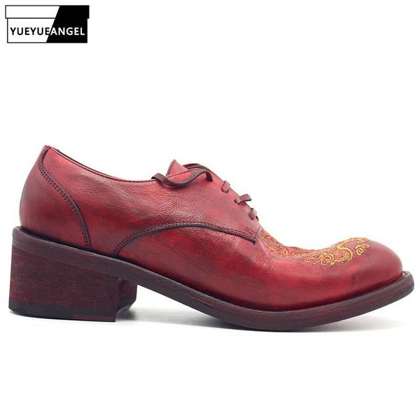 runway fashion red chinese style embroidered genuine leather derby shoes round toe lace up luxury dress men, Black
runway fashion red chinese style embroidered genuine leather derby shoes round toe lace up luxury dress men, Black