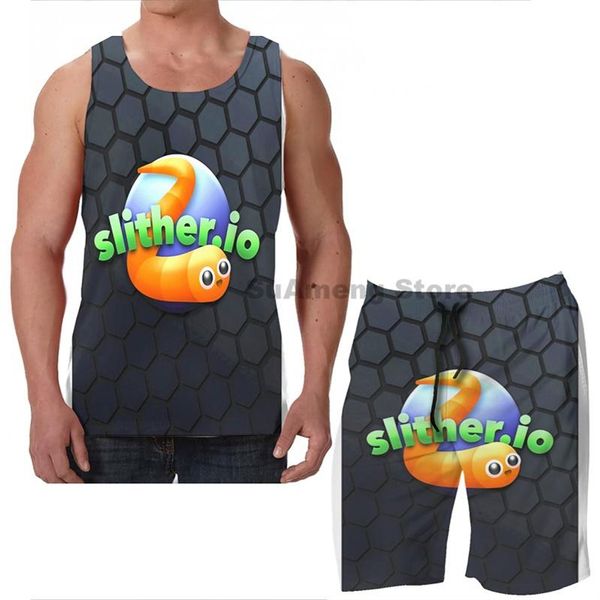men's tracksuits summer funny print men tank women slither io beach shorts sets fitness vest, Gray
men's tracksuits summer funny print men tank women slither io beach shorts sets fitness vest, Gray