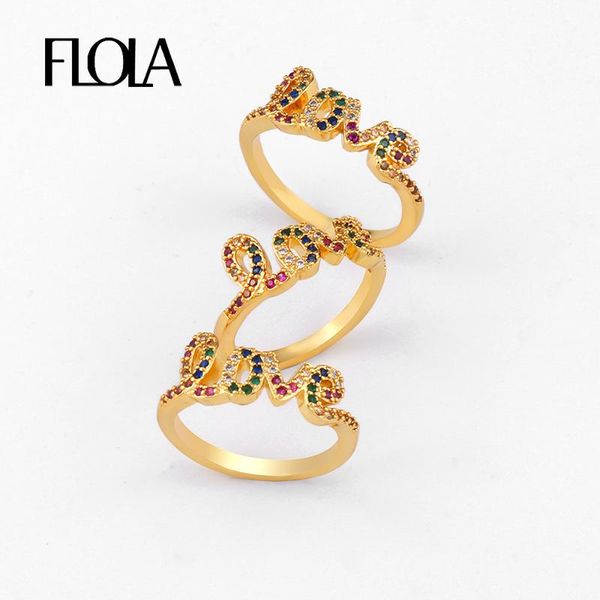 cluster rings flola multicolor rainbow love for women gold filled crystal micro pave cubic zirconia fashion jewelry righ78, Golden;silver
cluster rings flola multicolor rainbow love for women gold filled crystal micro pave cubic zirconia fashion jewelry righ78, Golden;silver