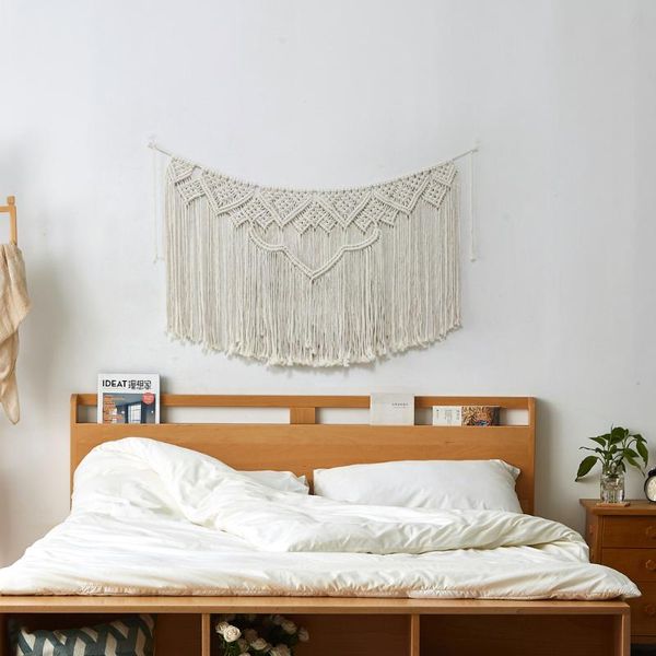 tapestries 110x50cm macrame curtain boho hand woven wall hanging tapestry bohemian tassel tapiz for wedding bedroom bedside home decor
tapestries 110x50cm macrame curtain boho hand woven wall hanging tapestry bohemian tassel tapiz for wedding bedroom bedside home decor