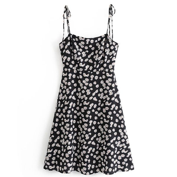 summer mini strap chiffon dress sey ladies fashion cute sweat soft floral print casual 210524, Black;gray
summer mini strap chiffon dress sey ladies fashion cute sweat soft floral print casual 210524, Black;gray