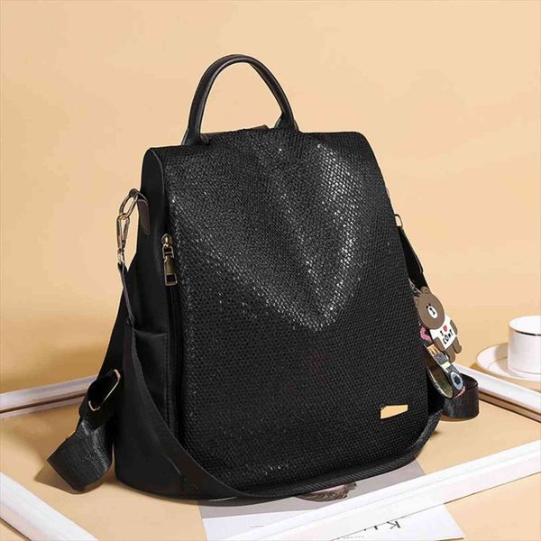 high capacity women oxford cloth backpacks quality sequin grid school for teenage girls ladies bagpack travel shoulder bag
high capacity women oxford cloth backpacks quality sequin grid school for teenage girls ladies bagpack travel shoulder bag
