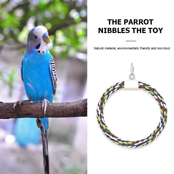 other bird supplies pet stand training birds swing toys cage hanging braided chew rope accessories parrot toy conure
other bird supplies pet stand training birds swing toys cage hanging braided chew rope accessories parrot toy conure