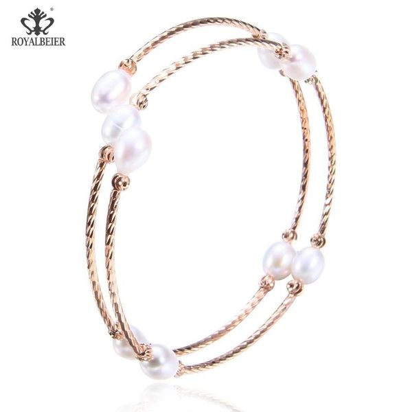 charm bracelets royalbeier copper multi-layer beaded bracelet natural freshwater pearl open adjustable elastic jewelry female gift, Golden;silver
charm bracelets royalbeier copper multi-layer beaded bracelet natural freshwater pearl open adjustable elastic jewelry female gift, Golden;silver