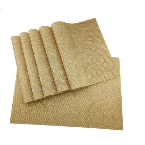 mats & pads 6pcs court style waterproof table decorative non-slip retro luxury pvc placemats kitchen oil-proof dinning
mats & pads 6pcs court style waterproof table decorative non-slip retro luxury pvc placemats kitchen oil-proof dinning