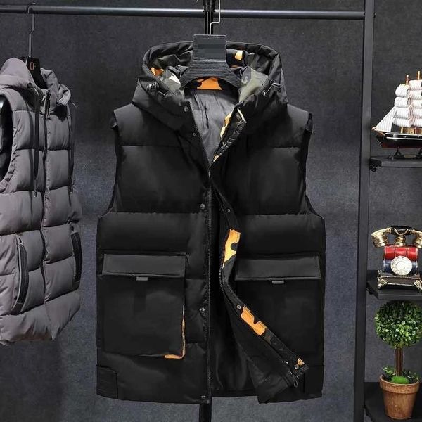 men's vests autumn winter men camouflage hooded thick warm sports coat casual outwear plus size 7xl oversize, Black;white
men's vests autumn winter men camouflage hooded thick warm sports coat casual outwear plus size 7xl oversize, Black;white