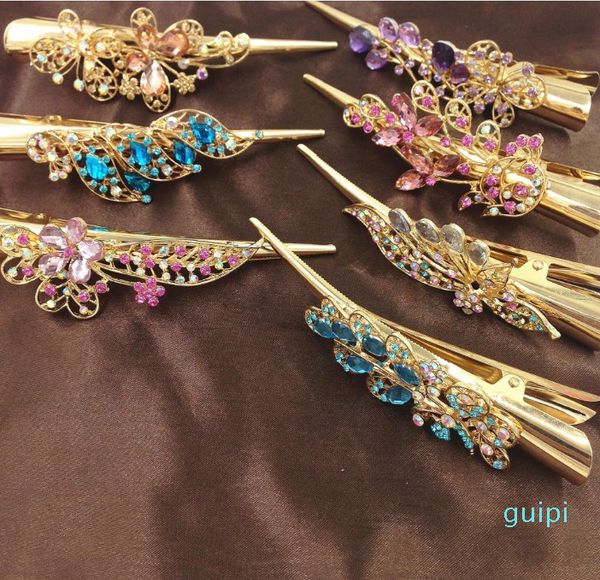 alloy crystal flowers horn shape large mouth hair clips women fashion hairclips hairpins hair barrettes wedding favors, Golden;silver
alloy crystal flowers horn shape large mouth hair clips women fashion hairclips hairpins hair barrettes wedding favors, Golden;silver