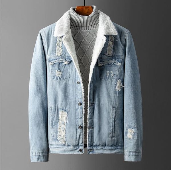 men's jackets winter denim jacket brushed chaqueta cowboys wears mens leisure coat men outerwear fat male embroidery coats, Black;brown
men's jackets winter denim jacket brushed chaqueta cowboys wears mens leisure coat men outerwear fat male embroidery coats, Black;brown