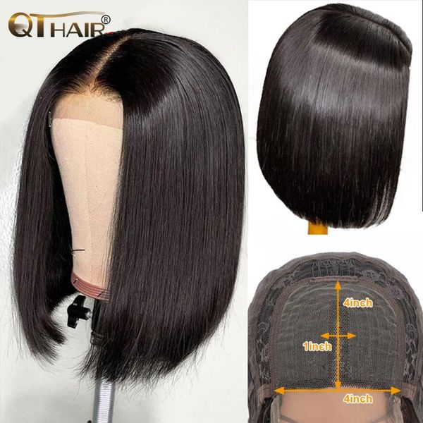 lace wigs straight bob human hair brazilian t part wig remy for black women qt, Black;brown
lace wigs straight bob human hair brazilian t part wig remy for black women qt, Black;brown