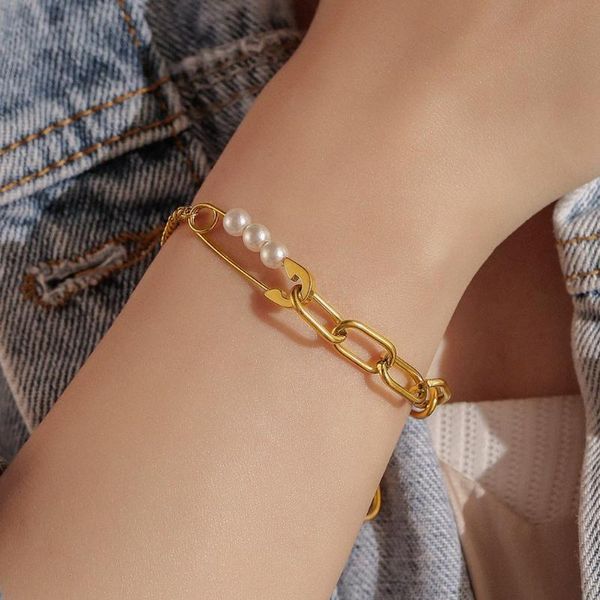 charm bracelets bohemian gold pearl beads bracelet chains multilayer for girls punk jewelry 2021 trend lady charms womens, Golden;silver
charm bracelets bohemian gold pearl beads bracelet chains multilayer for girls punk jewelry 2021 trend lady charms womens, Golden;silver