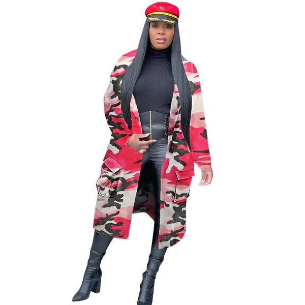 fashion women's winter loose casual camouflage hoodie coat comfortable and soft chamarras de mujer#42 blouses & shirts, White
fashion women's winter loose casual camouflage hoodie coat comfortable and soft chamarras de mujer#42 blouses & shirts, White