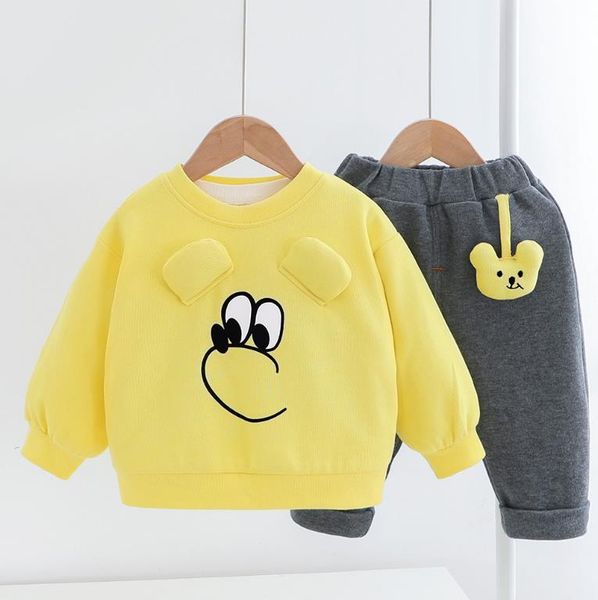 clothing sets spring autumn kids bebes suits boys girls cartoon long sleeve hoodies+pants 2pcs casual tracksuits infant costume, White
clothing sets spring autumn kids bebes suits boys girls cartoon long sleeve hoodies+pants 2pcs casual tracksuits infant costume, White