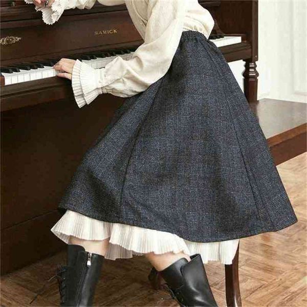 japanese gothic skirt women long high waist harajuku midi female casual patchwork street korean 210702, Black
japanese gothic skirt women long high waist harajuku midi female casual patchwork street korean 210702, Black