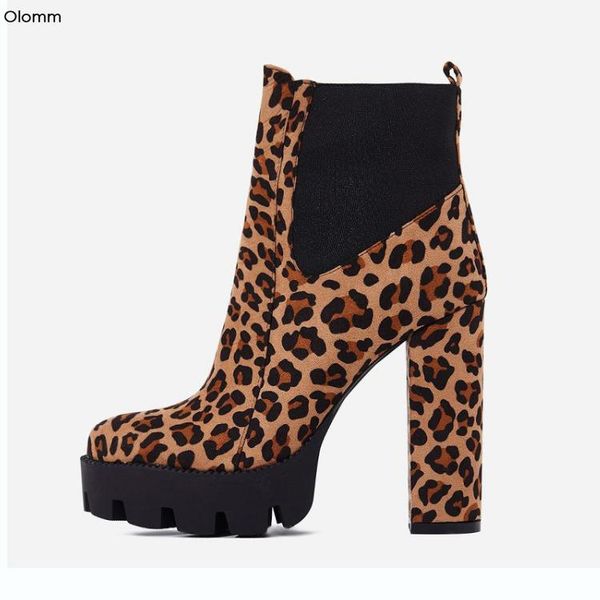 boots olomm fashion women platform ankle square high heels round toe brown white party shoes us size 6-9.5, Black
boots olomm fashion women platform ankle square high heels round toe brown white party shoes us size 6-9.5, Black