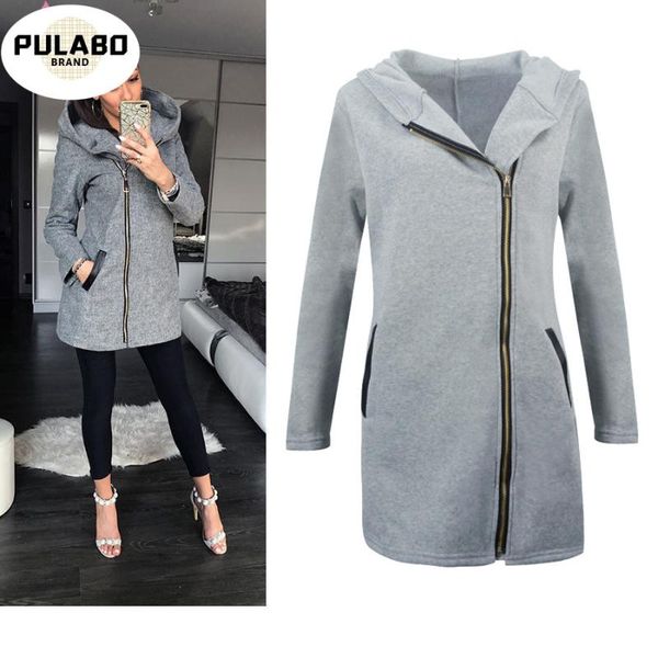 women basic jackets 2021 autumn winter women's overcoat zipper causal outwear female coat casaco feminino ladies jacket, Black;brown
women basic jackets 2021 autumn winter women's overcoat zipper causal outwear female coat casaco feminino ladies jacket, Black;brown