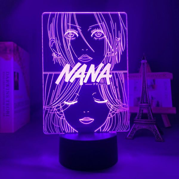 night lights 3d light anime nana for children's bedroom decoration manga gift room decor table led lamp
night lights 3d light anime nana for children's bedroom decoration manga gift room decor table led lamp