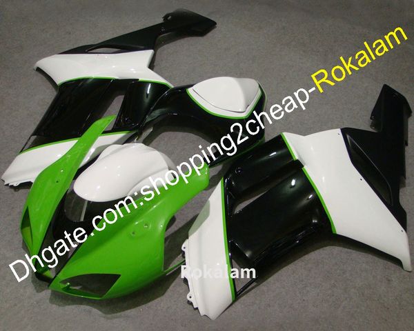 2007 2008 636 abs bodywork fairing for kawasaki zx 6r zx-6r zx6r 07 08 green white black motorcycle kit (injection molding)
2007 2008 636 abs bodywork fairing for kawasaki zx 6r zx-6r zx6r 07 08 green white black motorcycle kit (injection molding)