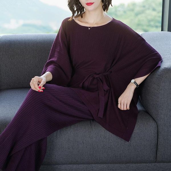 brand sets 2021 spring fall women's ol commuter pure color suits o-neck shirts + long wide leg pants two piece, White
brand sets 2021 spring fall women's ol commuter pure color suits o-neck shirts + long wide leg pants two piece, White