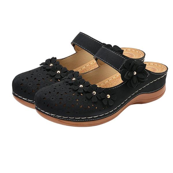 women backless sandals shopping traveling closed toed antil slip vintage summer mules shoes daily dating flat slippers casual, Black
women backless sandals shopping traveling closed toed antil slip vintage summer mules shoes daily dating flat slippers casual, Black
