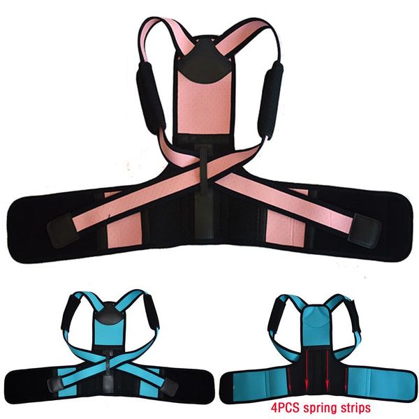 children posture corrector back support belt kids corset spine lumbar shoulder braces correction brace, Black;blue
children posture corrector back support belt kids corset spine lumbar shoulder braces correction brace, Black;blue
