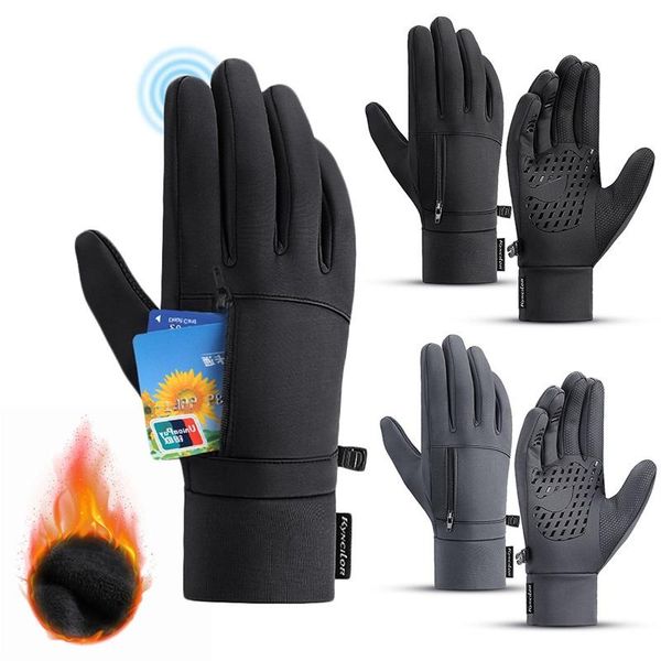 anti-slip outdoor hunting gloves sports camping motorcyle fishing full finger windproof fleece cycling, Black
anti-slip outdoor hunting gloves sports camping motorcyle fishing full finger windproof fleece cycling, Black