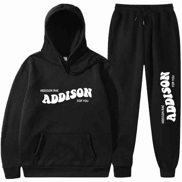 addison rae lei 2d peripheral fashion casual men's and women's sweater set, Black
addison rae lei 2d peripheral fashion casual men's and women's sweater set, Black