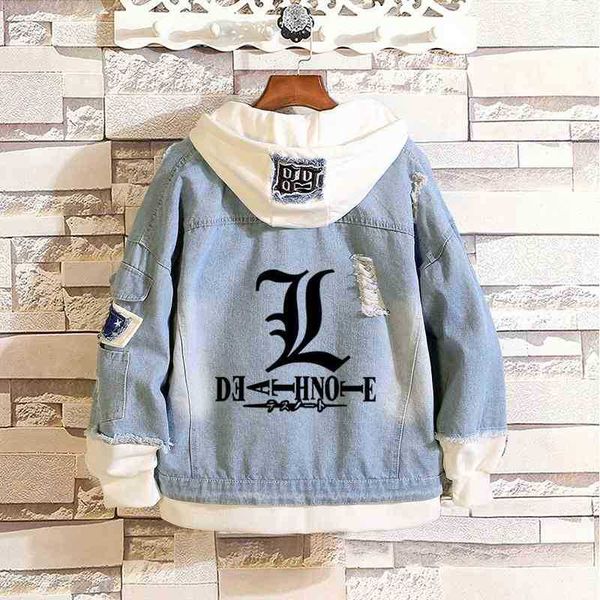 hoodiesdeath note evil crown men's women's animation surrounding lovers hole cowboy jacket spring and autumn clothes tide, Black
hoodiesdeath note evil crown men's women's animation surrounding lovers hole cowboy jacket spring and autumn clothes tide, Black
