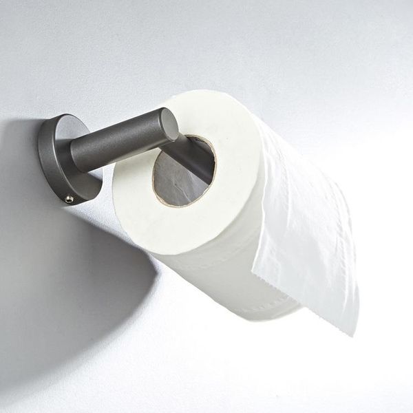 toilet paper holders gray brass material hardware bathroom pendant holder rod
toilet paper holders gray brass material hardware bathroom pendant holder rod