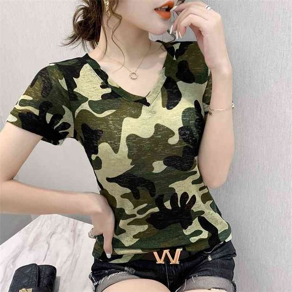 woman tshirts women summer plus size harajuku short sleeve printed v-neck t shirt femme t-shirts camouflage mujer camisetas 210507, White
woman tshirts women summer plus size harajuku short sleeve printed v-neck t shirt femme t-shirts camouflage mujer camisetas 210507, White