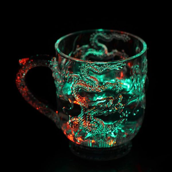 party decoration plastic glowing glass wine beer cup dragon led mug tumbler rainbow color flashing light drop creative gifts
party decoration plastic glowing glass wine beer cup dragon led mug tumbler rainbow color flashing light drop creative gifts
