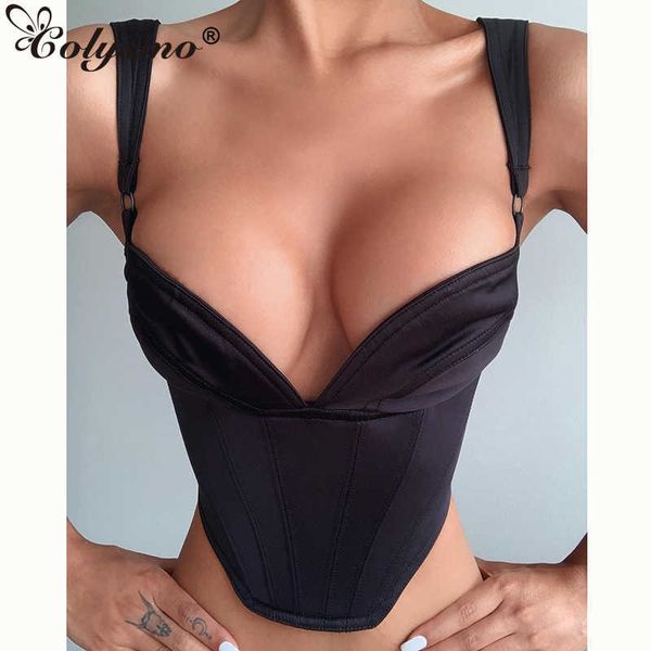 colysmo tank women 2 layers elastic boned pads v neck backless zipper corset ladies casual chic party club outfits 210527, White
colysmo tank women 2 layers elastic boned pads v neck backless zipper corset ladies casual chic party club outfits 210527, White