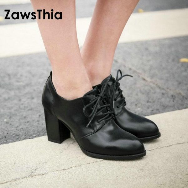 zawsthia spring white black ladies office career shoes woman thick block heel lace up oxford women pumps stilettos dress
zawsthia spring white black ladies office career shoes woman thick block heel lace up oxford women pumps stilettos dress