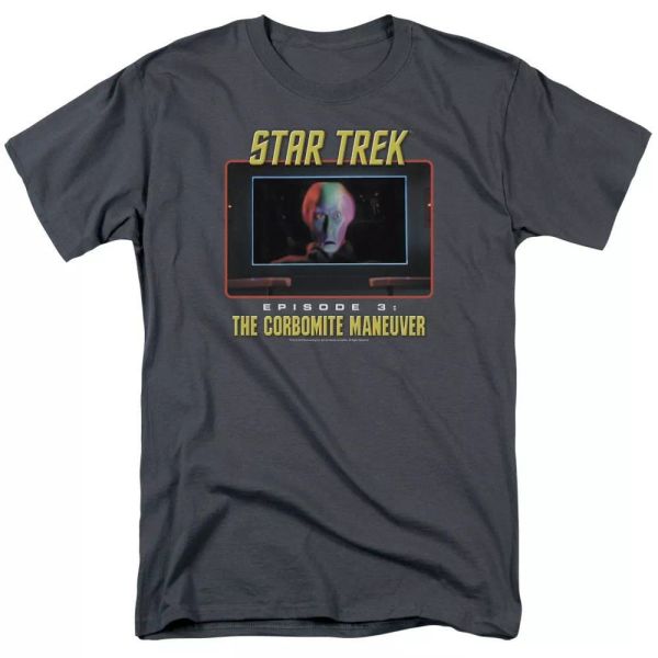 star trek original the corbomite maneuver tv show t-shirt sizes s-3x new, White;black
star trek original the corbomite maneuver tv show t-shirt sizes s-3x new, White;black