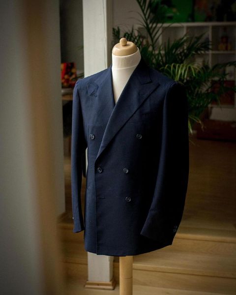 men's suits & blazers (jacket+pants) 2021 workwear navy blue plaid male suit for wedding 2 piece prom blazer party evening custom made, White;black
men's suits & blazers (jacket+pants) 2021 workwear navy blue plaid male suit for wedding 2 piece prom blazer party evening custom made, White;black