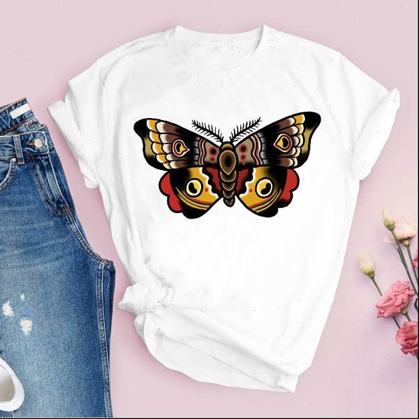 women graphic fashion butterfly animal t shirt casual floral short sleeve print lady tees clothing female, White
women graphic fashion butterfly animal t shirt casual floral short sleeve print lady tees clothing female, White