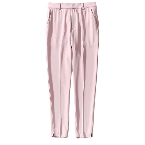 fashionable pants wrinkle resistant and elastic, one pair of slit tapered triacetic acid pipe , commuter cropped suit, Black;white
fashionable pants wrinkle resistant and elastic, one pair of slit tapered triacetic acid pipe , commuter cropped suit, Black;white