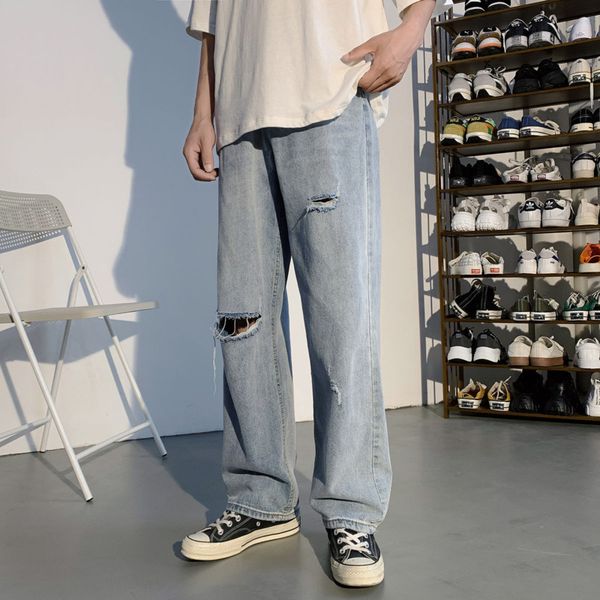 korean wide-leg jeans mens fashion retro ripped blue jeans men streetwear loose hip-hop hole straight-leg denim trousers mens
korean wide-leg jeans mens fashion retro ripped blue jeans men streetwear loose hip-hop hole straight-leg denim trousers mens