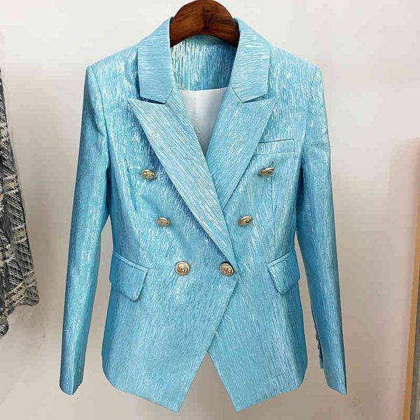 women's suits & blazers est designer jacket double breasted lion buttons slim fitting glitter blazer ndpb, White;black
women's suits & blazers est designer jacket double breasted lion buttons slim fitting glitter blazer ndpb, White;black