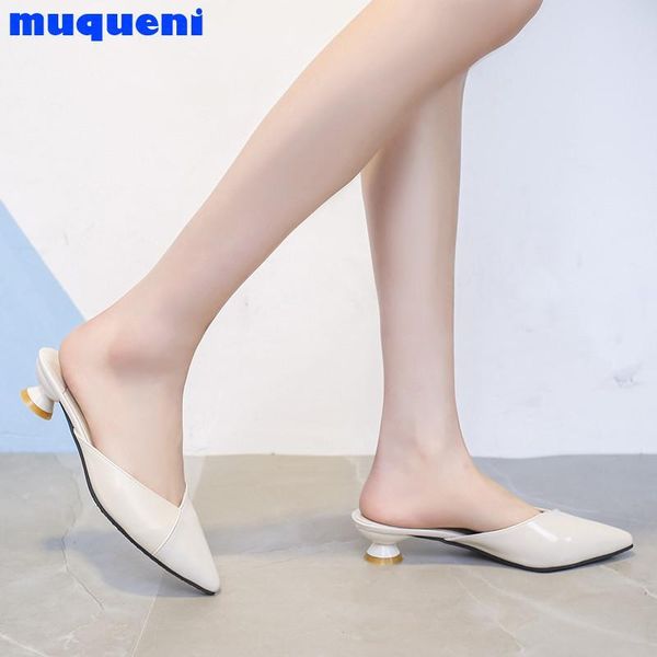 mules shoes for women kitten heels slip on slipper sandals pointed toe comfortable slides slippers, Black
mules shoes for women kitten heels slip on slipper sandals pointed toe comfortable slides slippers, Black