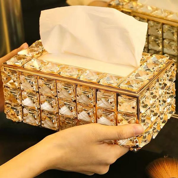 tissue boxes & napkins crystal glass box paper rack metal decoration luxury office car el home living napkin holder table storage supplies
tissue boxes & napkins crystal glass box paper rack metal decoration luxury office car el home living napkin holder table storage supplies