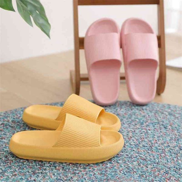 women summer slippers couple's slipper thick bottom fashion shoes bathroom home soft men ladies boys girls slide sandals 210310, Black
women summer slippers couple's slipper thick bottom fashion shoes bathroom home soft men ladies boys girls slide sandals 210310, Black
