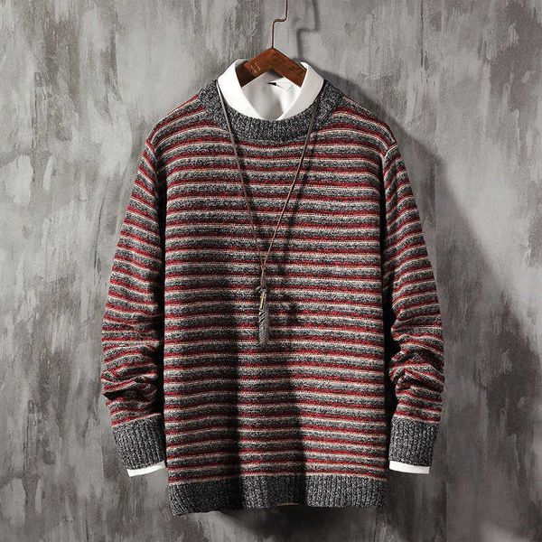 men's sweaters fashion classic o-neck striped sweater oversize pull plus size -5xl long sleeves pullover for autumn spring winter xa2r, White;black
men's sweaters fashion classic o-neck striped sweater oversize pull plus size -5xl long sleeves pullover for autumn spring winter xa2r, White;black