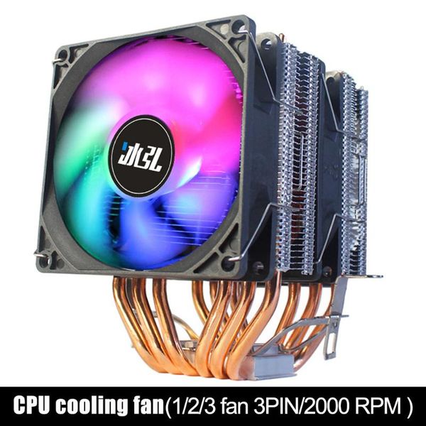 cooler 6 heat pipe fan cooling 3pin led 2000 rpm for lga 1356 1366 fm2 am3 am4 x79 x99 2011 processor 3/2 fans & coolings
cooler 6 heat pipe fan cooling 3pin led 2000 rpm for lga 1356 1366 fm2 am3 am4 x79 x99 2011 processor 3/2 fans & coolings