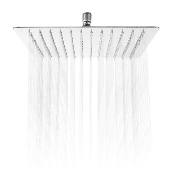 bathroom shower heads 12 inch ultra-thin square stainless steel rainfall head top
bathroom shower heads 12 inch ultra-thin square stainless steel rainfall head top