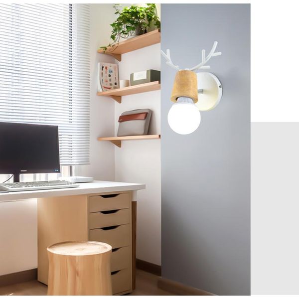 wall lamp nordic bedroom bedside simple staircase corridor aisle children's room living background deer horn
wall lamp nordic bedroom bedside simple staircase corridor aisle children's room living background deer horn