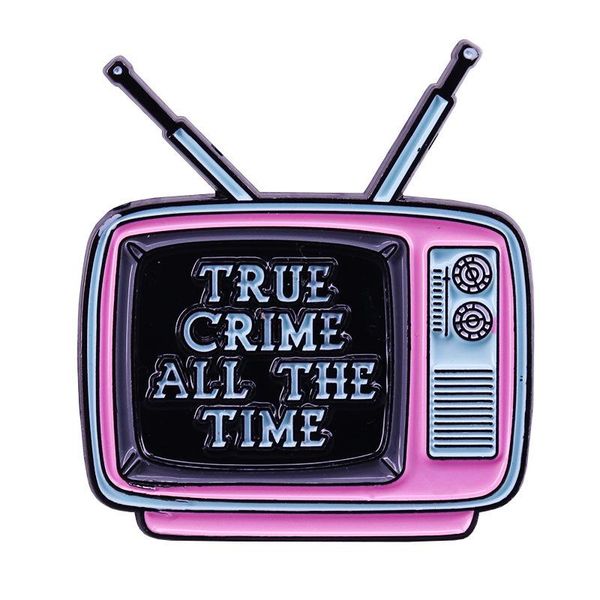 pins, brooches true crime all the time televsion enamel pin mederino badge horror tv jewelry backpack collar lapel, Gray
pins, brooches true crime all the time televsion enamel pin mederino badge horror tv jewelry backpack collar lapel, Gray