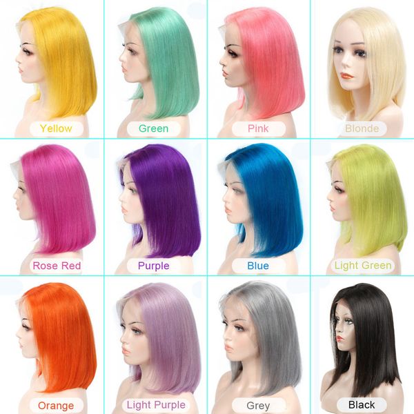 2021bob lace front wigs short human hair wigs 613 honey blonde pink purple green burgundy yellow colored human hair wigs remyfactory direct, Black
2021bob lace front wigs short human hair wigs 613 honey blonde pink purple green burgundy yellow colored human hair wigs remyfactory direct, Black