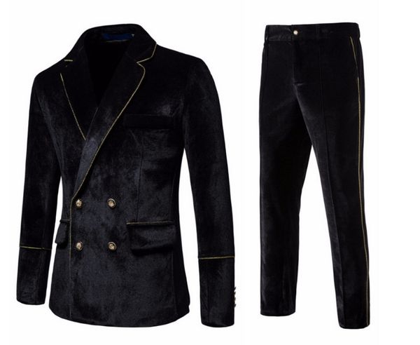 velvet fashion mens suit formal occasion groom wedding occasion tuxedos two-piece(jacket+pants), White;black
velvet fashion mens suit formal occasion groom wedding occasion tuxedos two-piece(jacket+pants), White;black