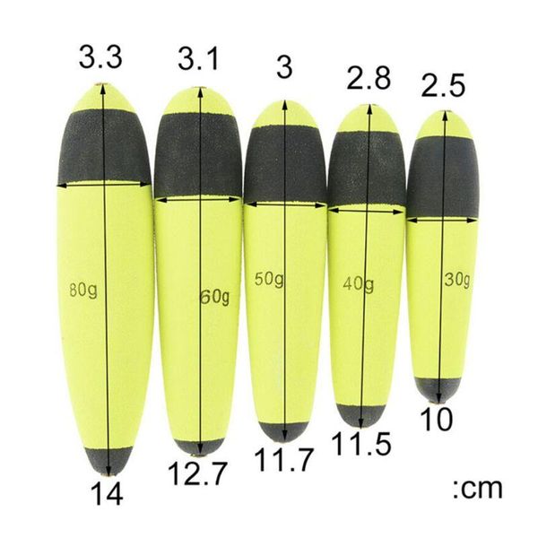 fishing accessories 5 pcs/pack eva foam bobber float floatability saltwater buoys catfish pique floats live bait
fishing accessories 5 pcs/pack eva foam bobber float floatability saltwater buoys catfish pique floats live bait